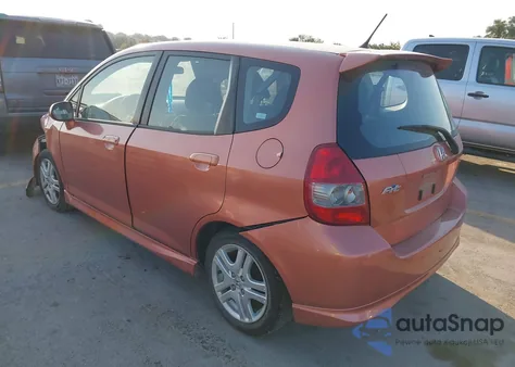 2007 Honda Fit S from USA, damaged, VIN JHMGD38607S024857